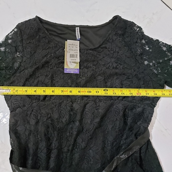 Planet Motherhood black lace dress NWT - Picture 6 of 7